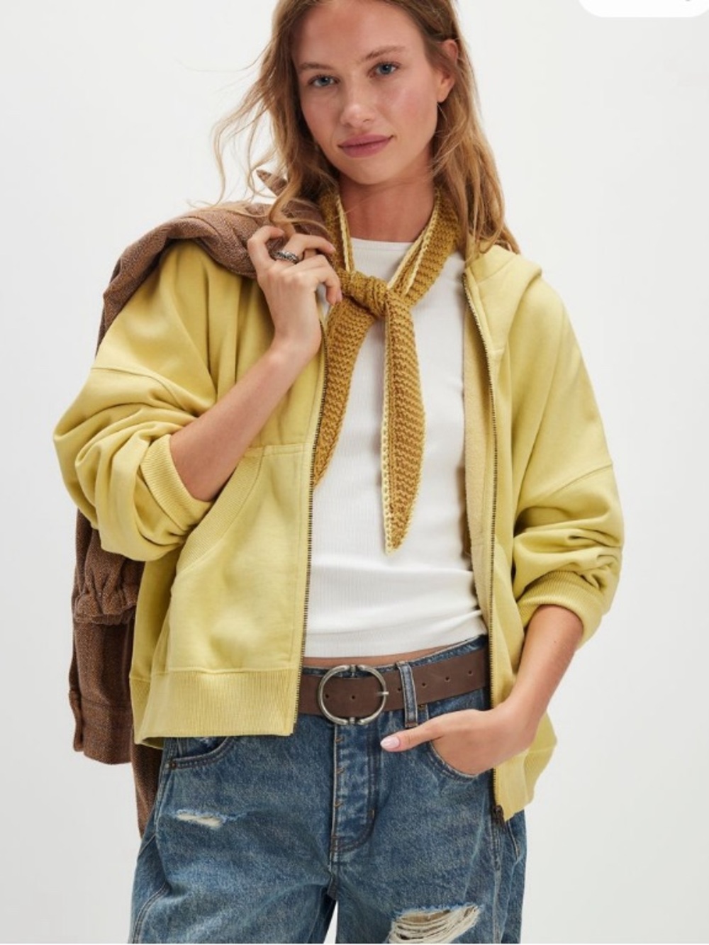 Hard to find Free People Chill Out Zip Up new without tags